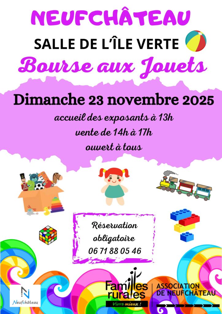 bourse aux jouets et puériculture